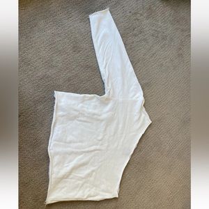 RtA womens white sweatshirt one sleeve ($325 MSRP)